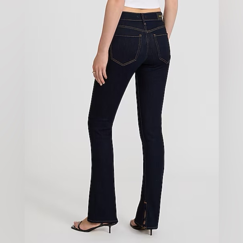Express Mid Rise Rinse Skyscraper Jeans - Picture 3 of 6